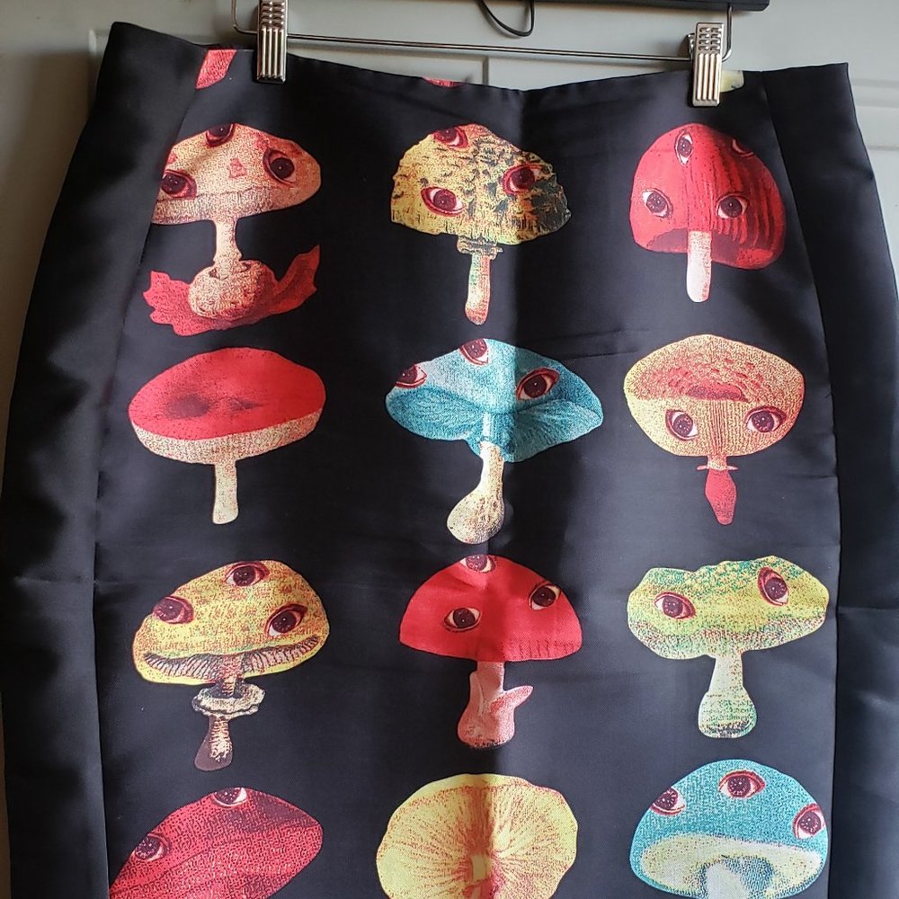 Sandra Angelozzi Pencil skirt with pattern